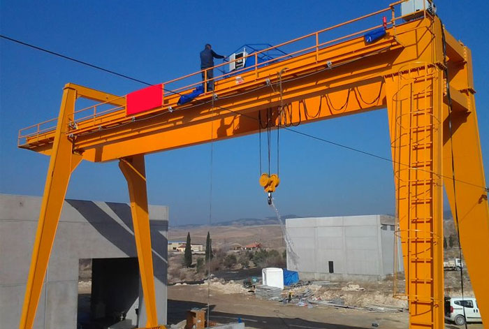 İSG Teknik Ölçüm Hizmetler - Portal Vinç Periyodik Kontrolü